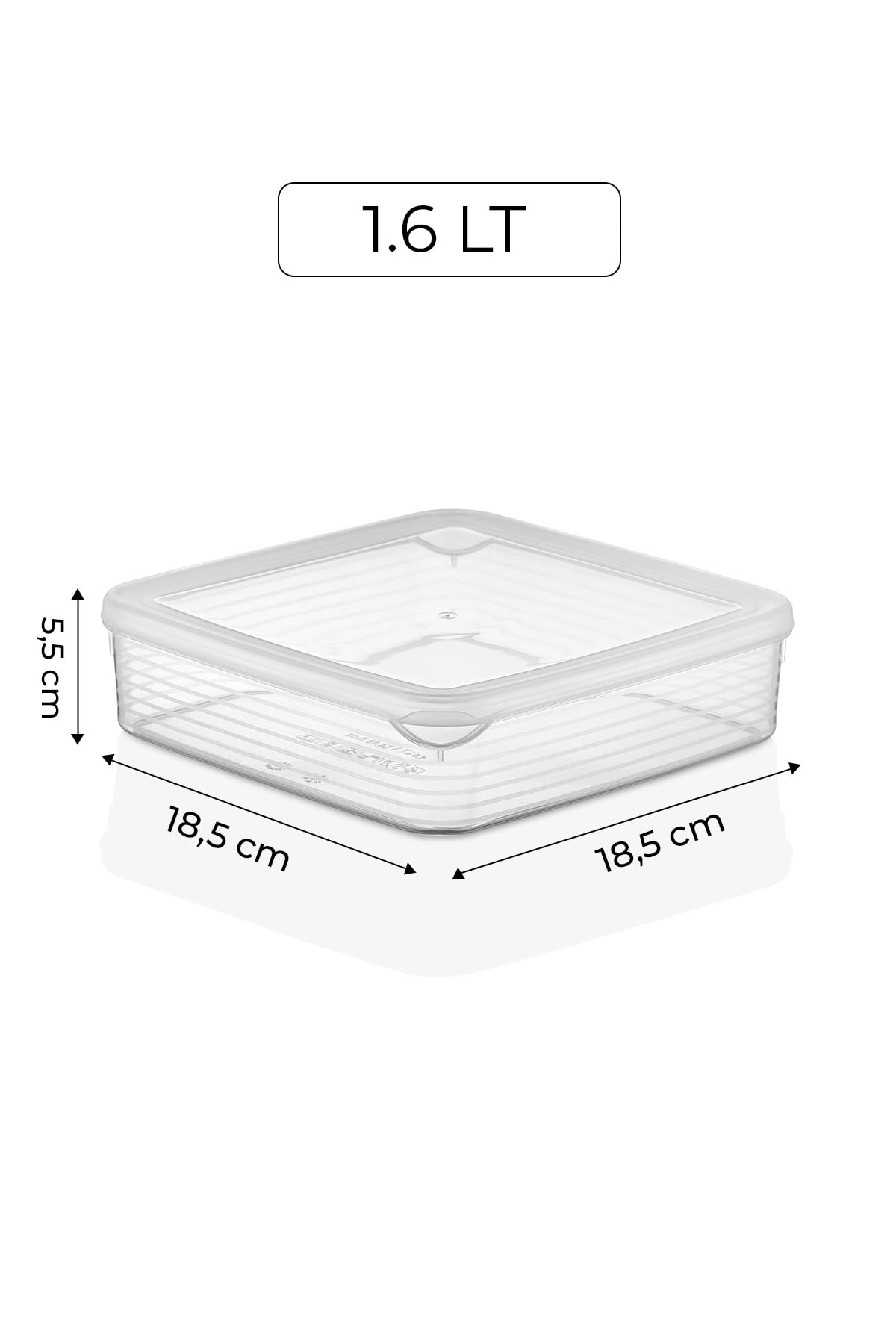 20-teiliges Frischhaltedosen Set mit Deckel – Vorratsdosen 250 ml, 1,2 L, 1,6 L & 2,3 L – BPA-frei, Mikrowellen-, Gefrierschrank- und Spülmaschinengeeignet