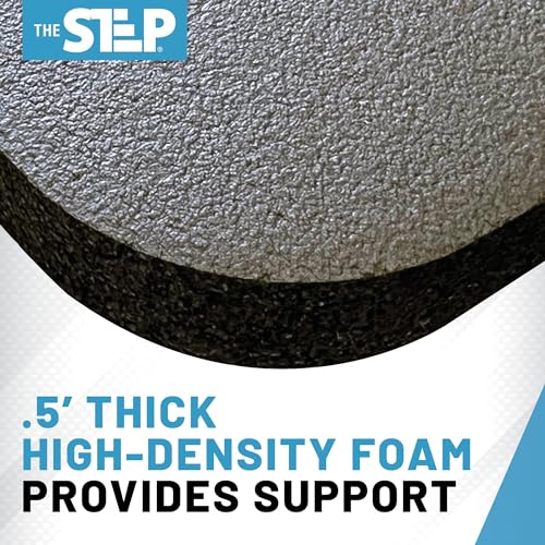 The Step Small Exercise Mat - Premium Workout Mat for Home Gym and Studio Use, Extra Comfortable Yoga Mat, Easy-to-Clean and Durable Material - Yoga Mats for Home Workout - Thumbnail 6