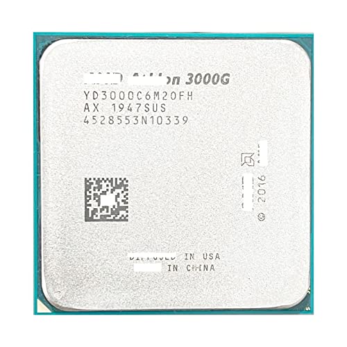 3000G X2 3000G 3.5 GHz デュアルコア クアッド スレッド CPU プロセッサ YD3000C6M2OFH/YD3000C6M2OFB ソケット AM4