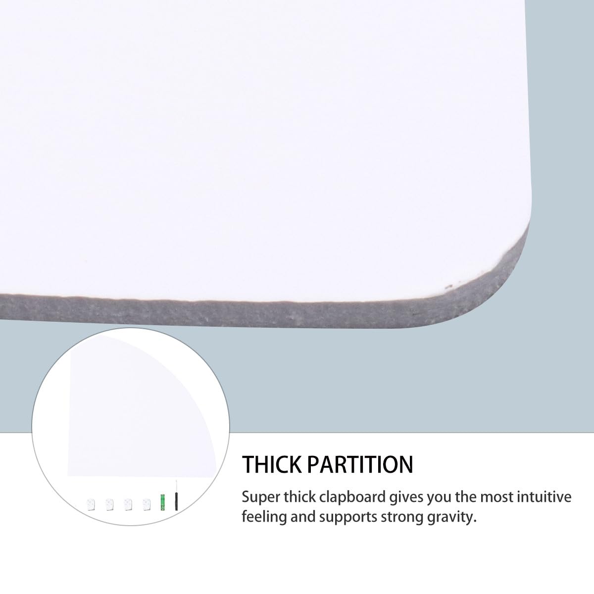 Estantería de Esquina de Pared de PVC Diseño Triangular y Forma de Abanico, Soporte para Almacenamiento Seguro de Libros y Gafas en Oficina o Baño