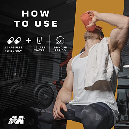 MuscleTech Test HD Elite, Tribulus Terrestris For Men, MaxStrength ATP