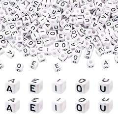 White, Black Letters