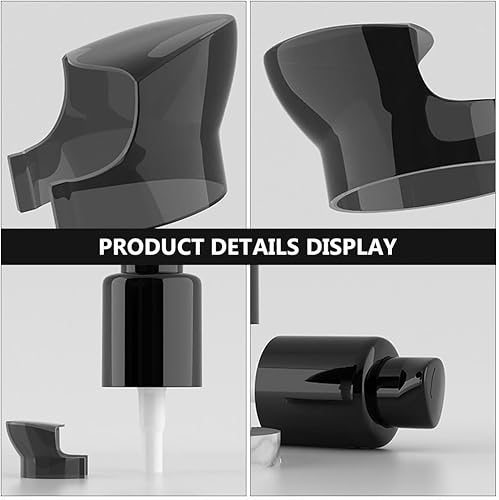 Miniatura 9 de FOMIYES Dispensador de bomba de boquilla cosmética de cabeza de loción de plástico, dispensador de jabón de manos, dispensador de jabón líquido