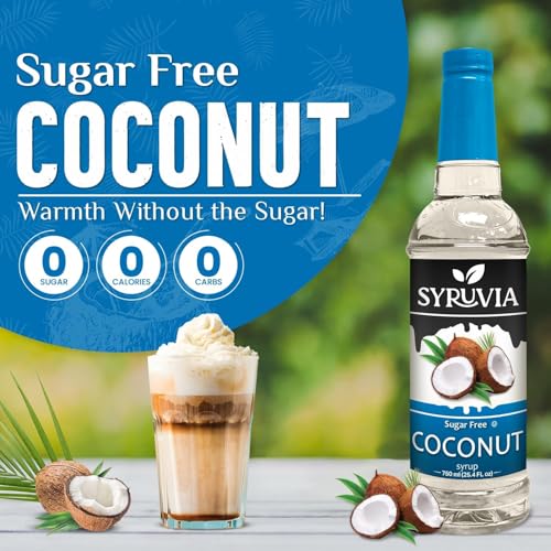 Syruvia Sugar Free Coconut Syrup