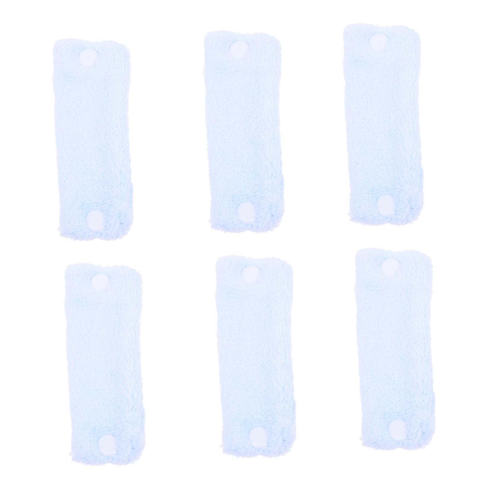 VICASKY 6pcs Coral Fleece Hair Curler Soft Hair Styling Tool for Natural Curls Comfortable Portable No Heat Damage for Sleeping and Daily Use