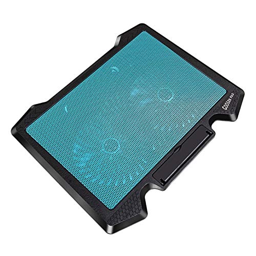 Base para laptop con doble ventilador y 2 puertos USB miniatura 6
