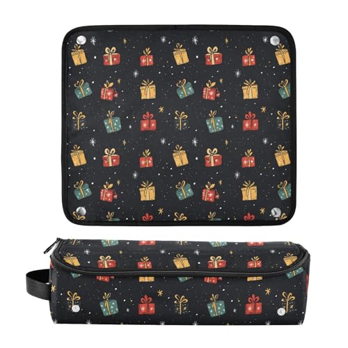 Bolsa de viaje resistente al calor para herramientas de cabello Marble, organizador portátil para planchas, rizadores y accesorios de cuidado del cabello miniatura 3