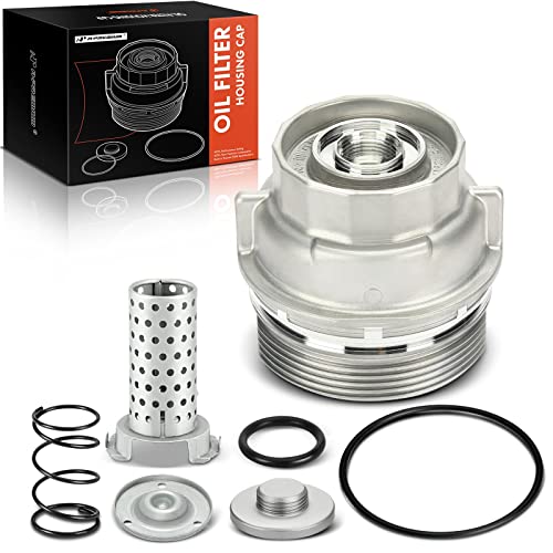 A-Premium - Oil Filter Housing Cap Assembly - Compatible with ...