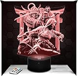 Lampephoto.fr - Assassin's C. Shadows Action-Adventure 3D Lampe Taktile Videospiele Geschenk Geek Mann Gamer Touch Nachtlicht 3d Led Illusion, Geschenkidee zu Weihnachten oder Geburtstag für Männer