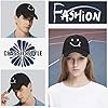 Enwokran Baseball Cap with Embroidered,Plain Hats Unisex Adjustable Cotton 6 Panel Vintage Trucker Hat Peak Cap Golf Running Hat Outdoor Cap(Z_Black) #4