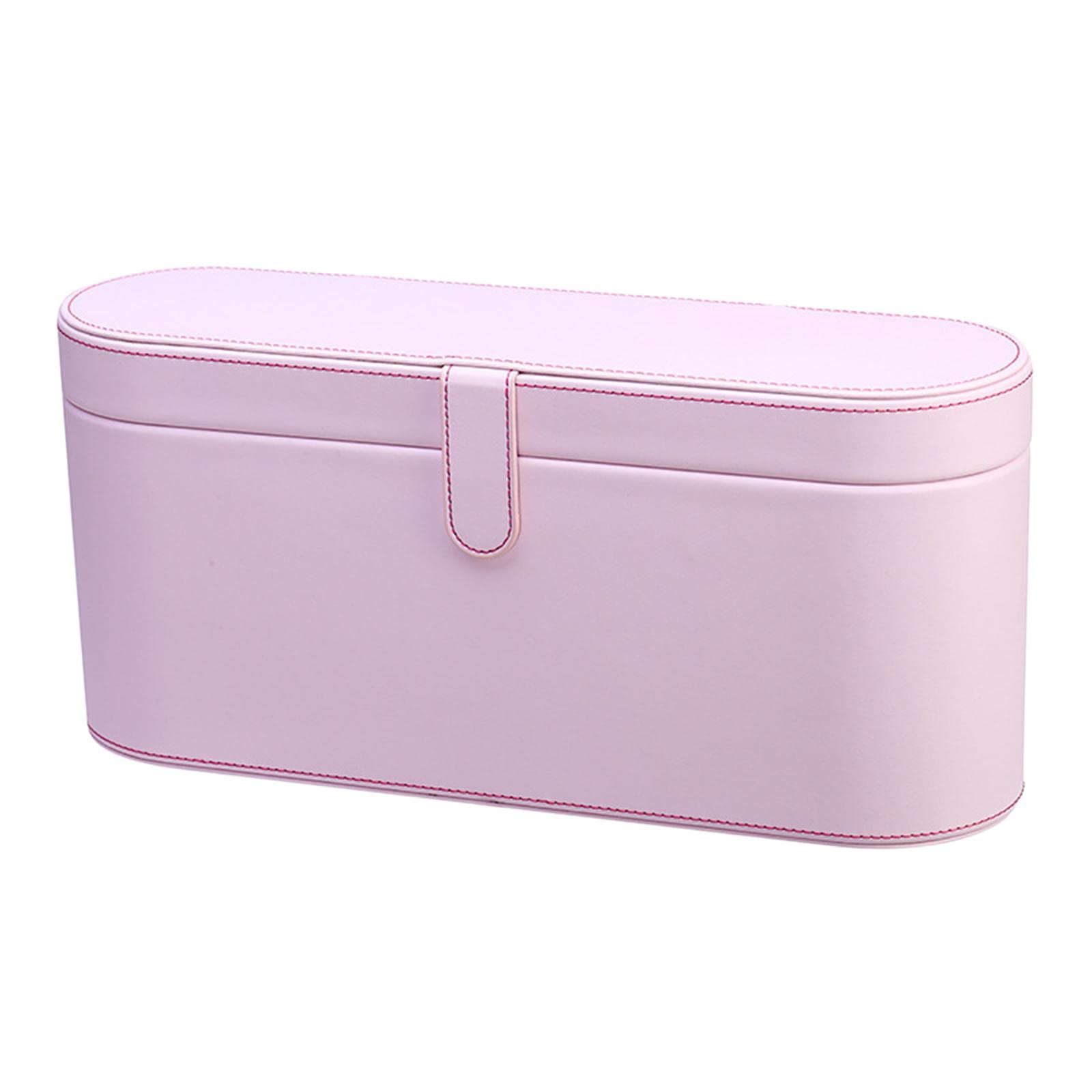 PU Leather Hair Dryer Storage Box HD01 Fits Accessories Organizer Pink|Storage Bags|Home & Garden-image-41