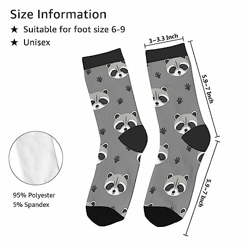 Image of Crew Socks for Woman Size 6-8 Tropical Wildlife Bright Teal Girls Socks
