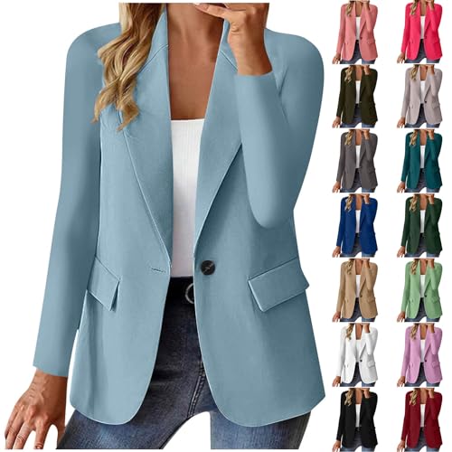 Blazers for Women Business Casual Women's Blazers & Suit Jackets Open Front Dressy Office Work Lightweight Coats Spring Summer Cardigan Jackets