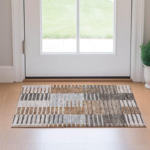 Tapete Addison Rugs Mayfield color Paprika 50.8x38.1 cm miniatura 1