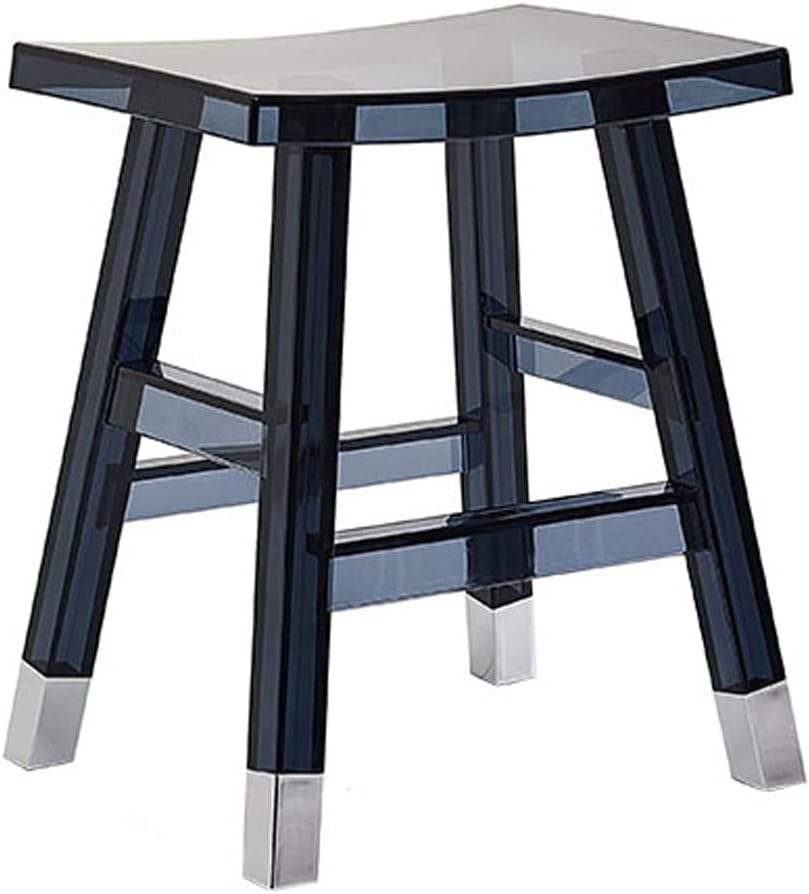 Low Stools Creative Transparent Small Chairs Stool - Multipurpose Acrylic Stool for Bedroom Changing Shoes, Sitting - Household Creative Stool