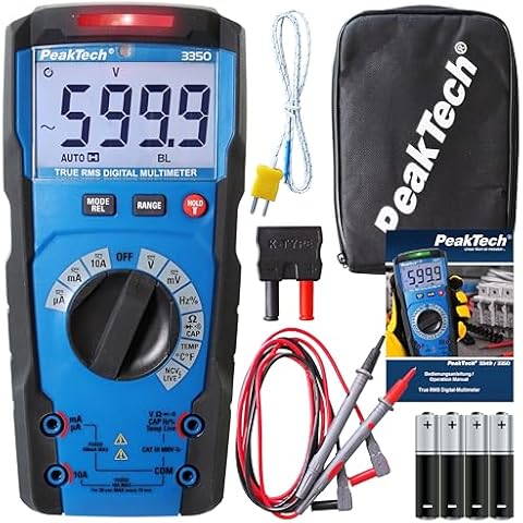 PeakTech P 3350 Multimètre Numérique Cover