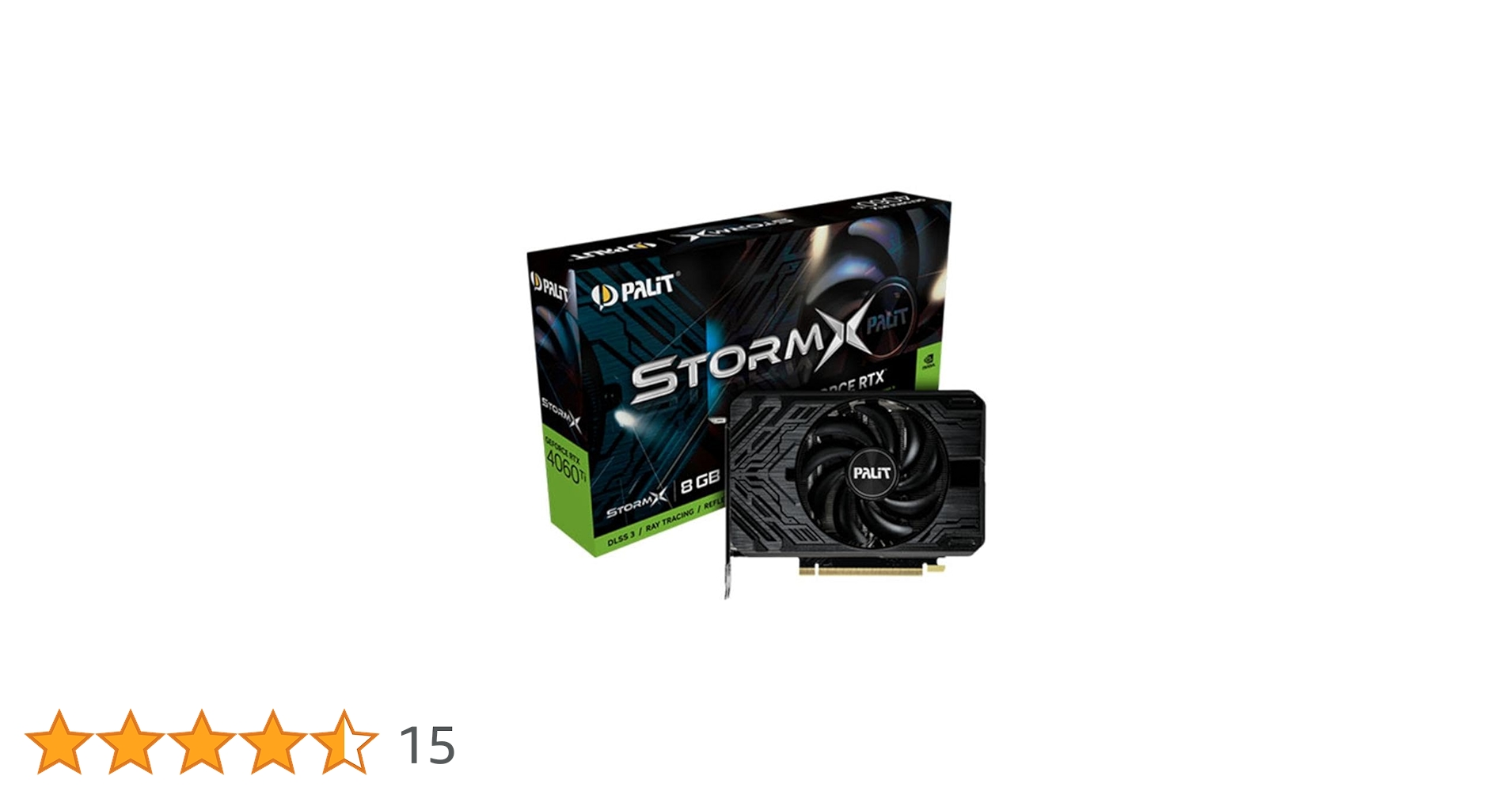 NVIDIA - 【未使用品】PALIT GeForce RTX4060Ti StormX Palit Products - GeForce RTX™ 4060 Ti StormX 8GB ::