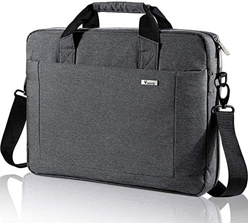 Voova 14 15 15.6 17 17.3 Inch Expandable Laptop Bag Messenger Shoulder Briefcase