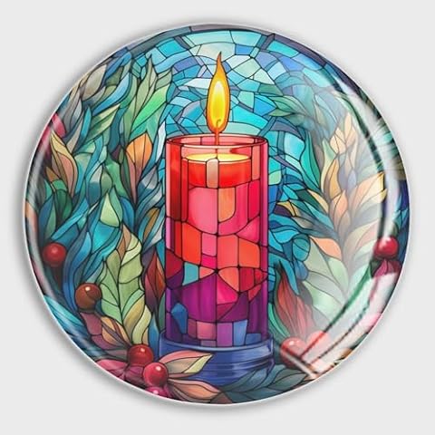 ArogGeld Christmas Candle Magnets Cover