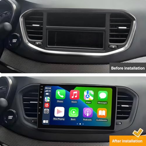 Radio de coche Lada Vesta 2023 con GPS navigation, Android 12 y cámara trasera 3