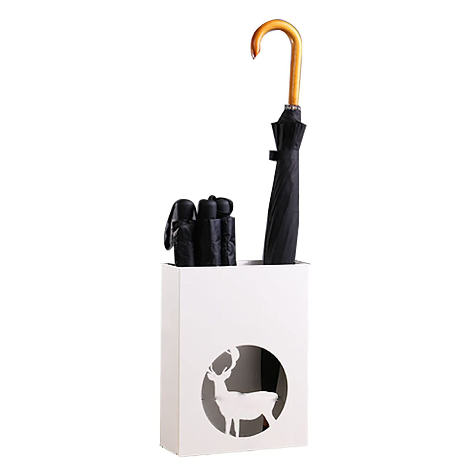 Porte-parapluies en métal élan : grand range-parapluie design pour entrée d'appartement et hôtel