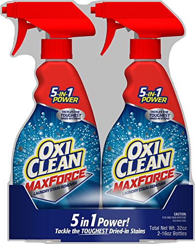 OxiClean MaxForce Laundry Stain Remover, 16 Fl. oz. Twin Pac...