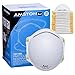 AMSTON N95 Disposable Dust Masks 20 pack - NIOSH-Certified - (Lightweight, Soft, Breathable and Four Layer Particulate Respirator) For Construction, DIY, Emergency Kits, Home Use