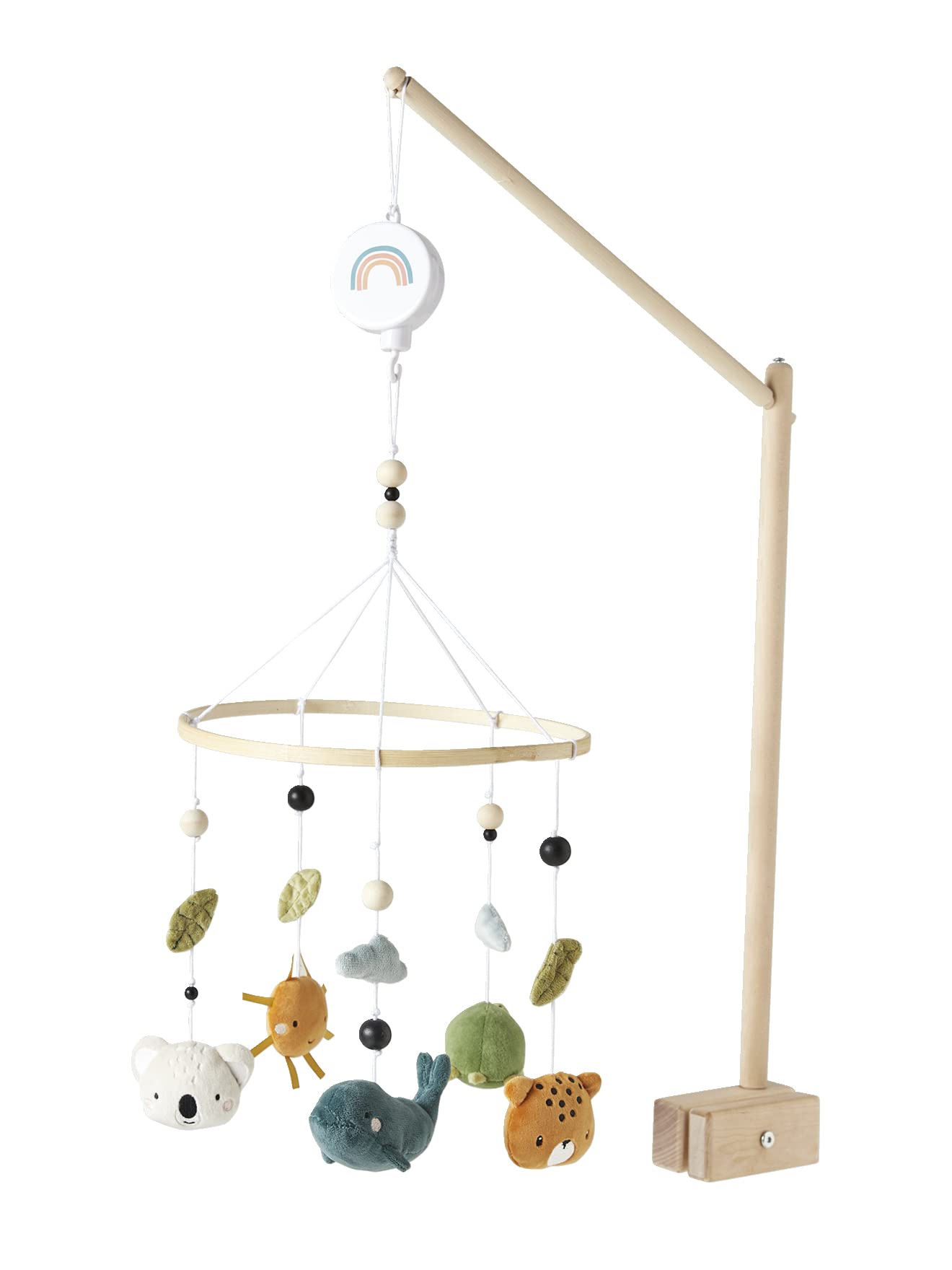 VERTBAUDETBaby Musikmobile,Mini Zoo"beige/mehrfarbigONE SIZE