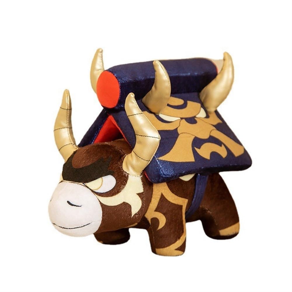 Cute Arataki Itto's Cow Doll Arataki Itto's Cow Plush Toy rag Doll Pillow Home Decor Cosplay Porps Xmas Gifts Child