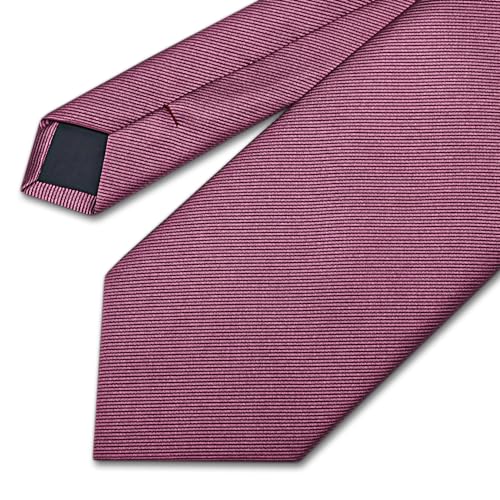 Image of Men's Tie Set with Pocket Square and Cufflinks | 100% microfiber; tie 59 x 3.15 in; square 10 x 10 in; gift box included