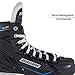 Bauer Men's S21 X-lp Skate-Sr Field Hockey Shoe, Schwarz Weiss Blau Silber, 9