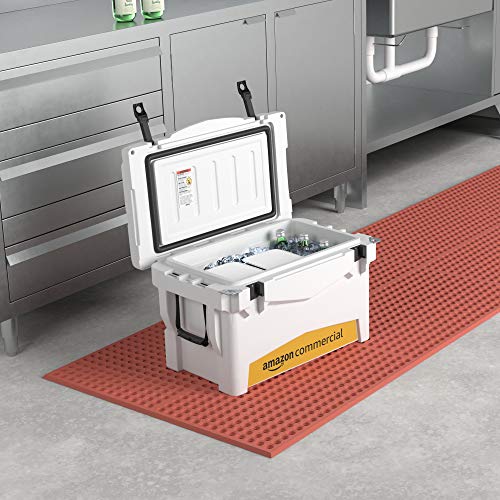 Amazoncommercial Rotomolded Cooler, 45 Quart, White #TOP6