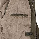 bw-online-shop Ladies Fishtail Winterparka mit Futter oliv - XL