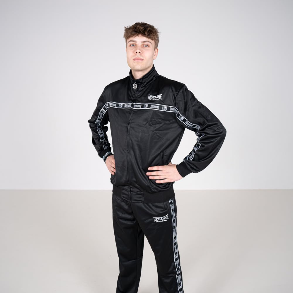 100% Hardcore Trainingsjacke Essential | Black