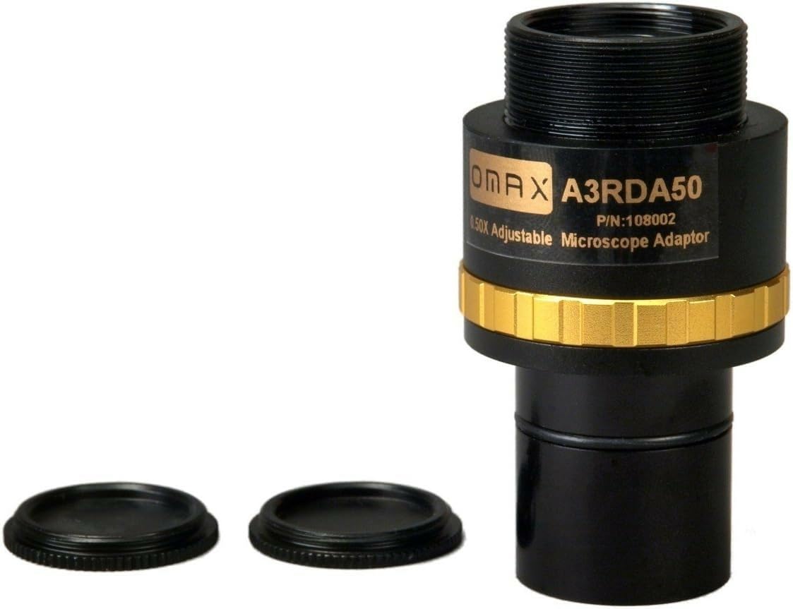◆Omachi◆ Amazon.com: OMAX 0.5X Adjustable Reduction Lens for Microscope