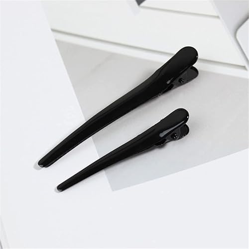 Miniatura 7 de U-M Nice Design - Pinzas de metal para peinar el cabello, paquete de 4, color plateado