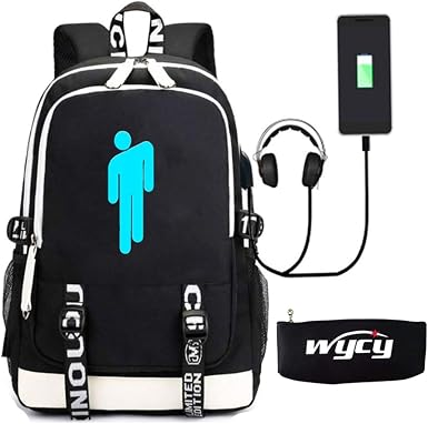 WYCY Mochila Luminosa Mochila Escolar de Gran Volumen 36L con Puerto de  Carga USB y Línea de Audio Mochila Escolar Unisex Mochila con Luminosa Caja  de Lápices (BE) : Amazon.es: Equipaje
