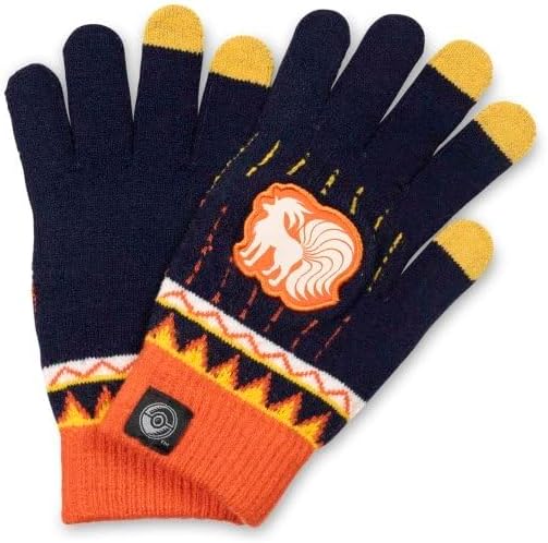 Pokémon Center: Ninetales - Guantes festivos para pantalla táctil (talla única), Multi colorido