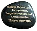 Mother's Day Gift from Daughter or Son"Happy Mother's Day. I love you mom. Everyday, Around the Clock, Always remember, That you are my rock." Engraved Rock gift, Only 250 made, Rare Unique Gift.
