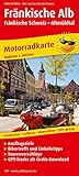 Fränkische Alb - Fränkische Schweiz - Altmühltal: Motorradkarte mit Tourenvorschlägen, Ausflugszielen, Einkehr- und Freizeittipps, reissfest, wetterfest, abwischbar. 1:200000 (Motorradkarte / MK)