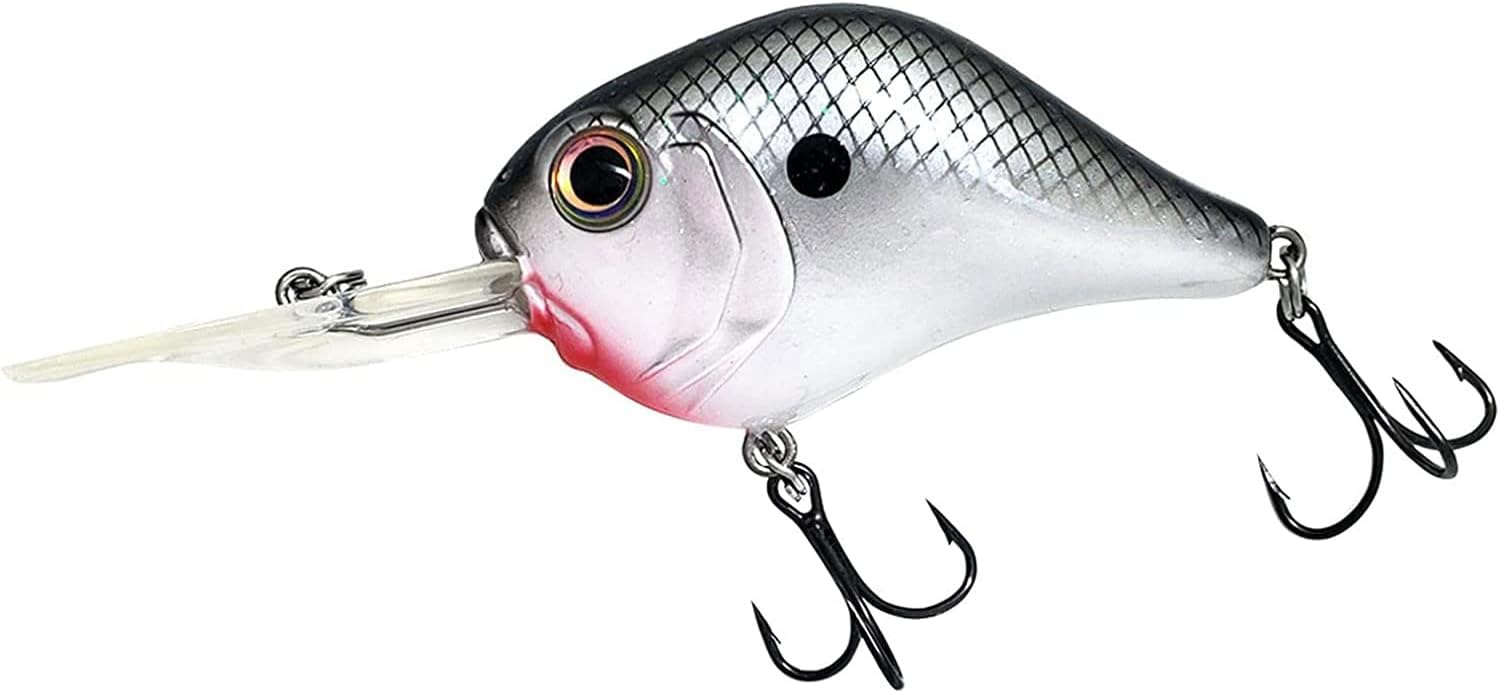 Bill Lewis Lifelike MR-12 Mid-Range MDJ Series 12Ft Floater Diver 3/4 OZ Crankbait Fishing Wobble Lure for Freshwater