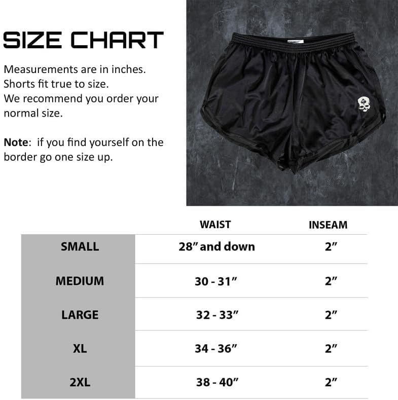 Zero Foxtrot Mens Silkies, Athletic Shorts, Gym, Workout, Running, or Casual - Ranger Panties, S - 2XL - Image 5