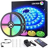  Novostella 12M 32M RGB LED-Lichtband-Kit, Flexible Farbwechsel, SMD 5050 LEDs, RGB, 12 m