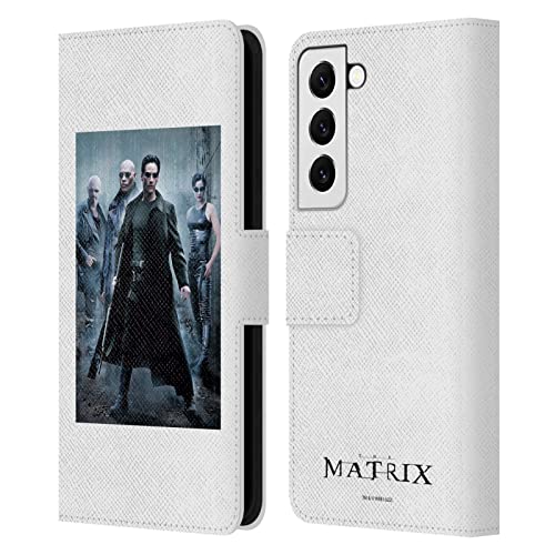 Étui Portefeuille Matrix pour Samsung Galaxy S22 5G en Cuir Head Case Designs