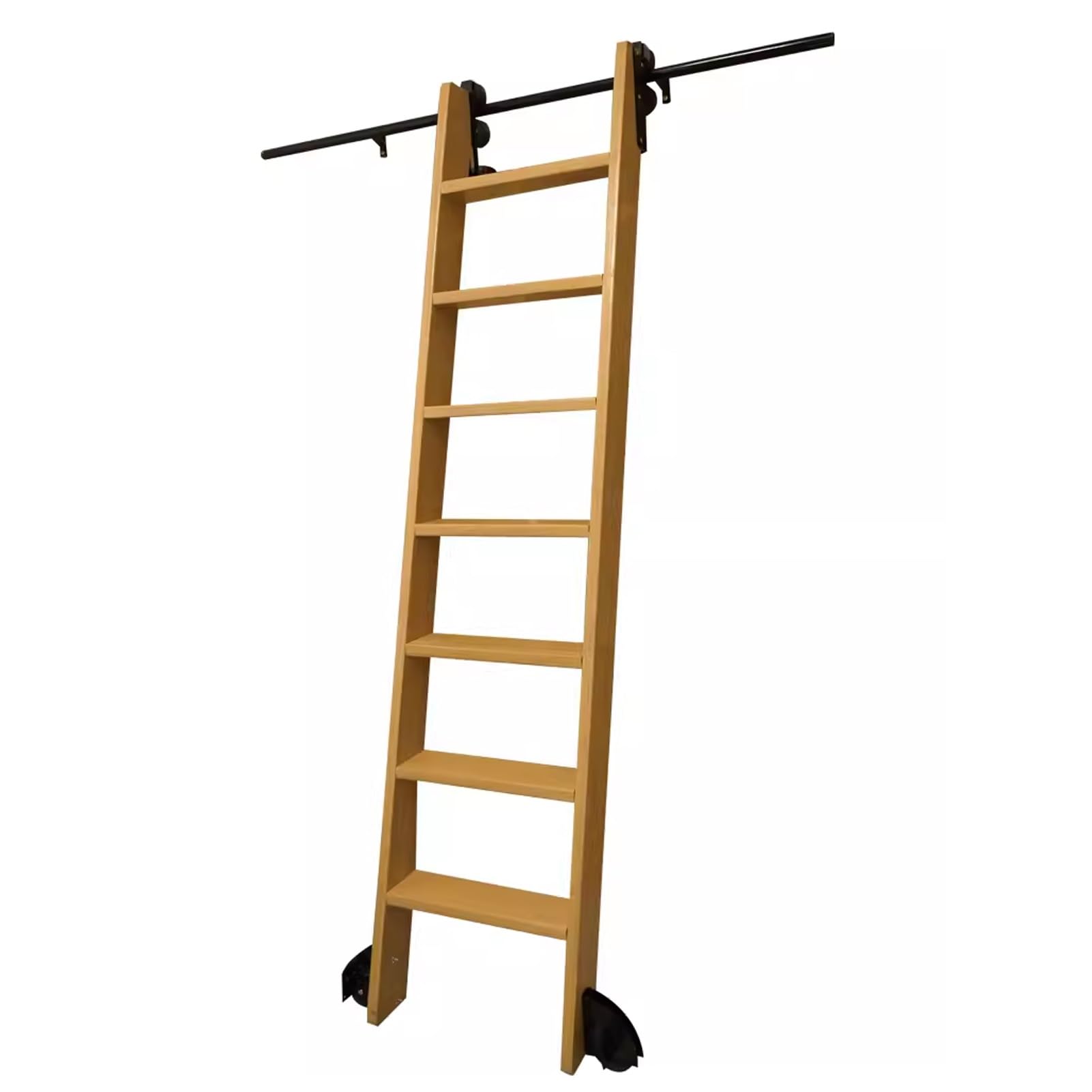 Kit rail pour échelle bibliothèque coulissante 3m : finissez-en avec les chutes