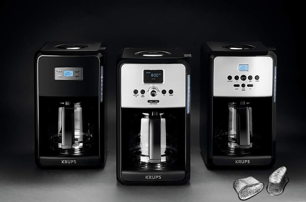 NRP 12-pack Activated Charcoal Filter Compatible for KRUPS Coffeemaker Savoy, ET351,EC324 and More | Coffee Cartridges part# F4720057 duo filter without holder