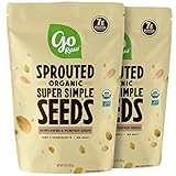 Go Raw Sprouted Seeds, Unsalted Mix, 1 lb. Bag (Pack of 2)