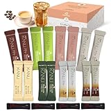 CUTIE MANGO Maxim KANU Premium Korean Instant Coffee Sampler Latte & Americano Assortment Café Style Camping Party Easy-to-Mix Single Serve Packets 20 Variety Pack