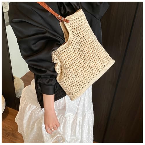 Bohemia Beach Bag Women Macrame Underarm Shoulder Tote Bags Crossbody Purse Travel Summer Knitted Handbag Hobo Bags 20253