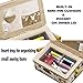 D&D Sewing Basket with Sewing Kit Accessories, Small Sewing Box for Kids, Sewing Theme White